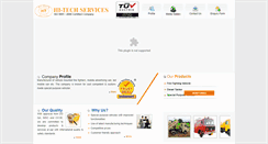 Desktop Screenshot of hitechspecialpurposevehicles.com
